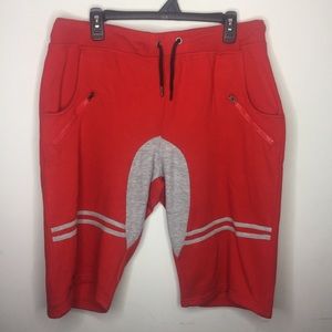 US Forces Men’s Large Red & Gray Shorts